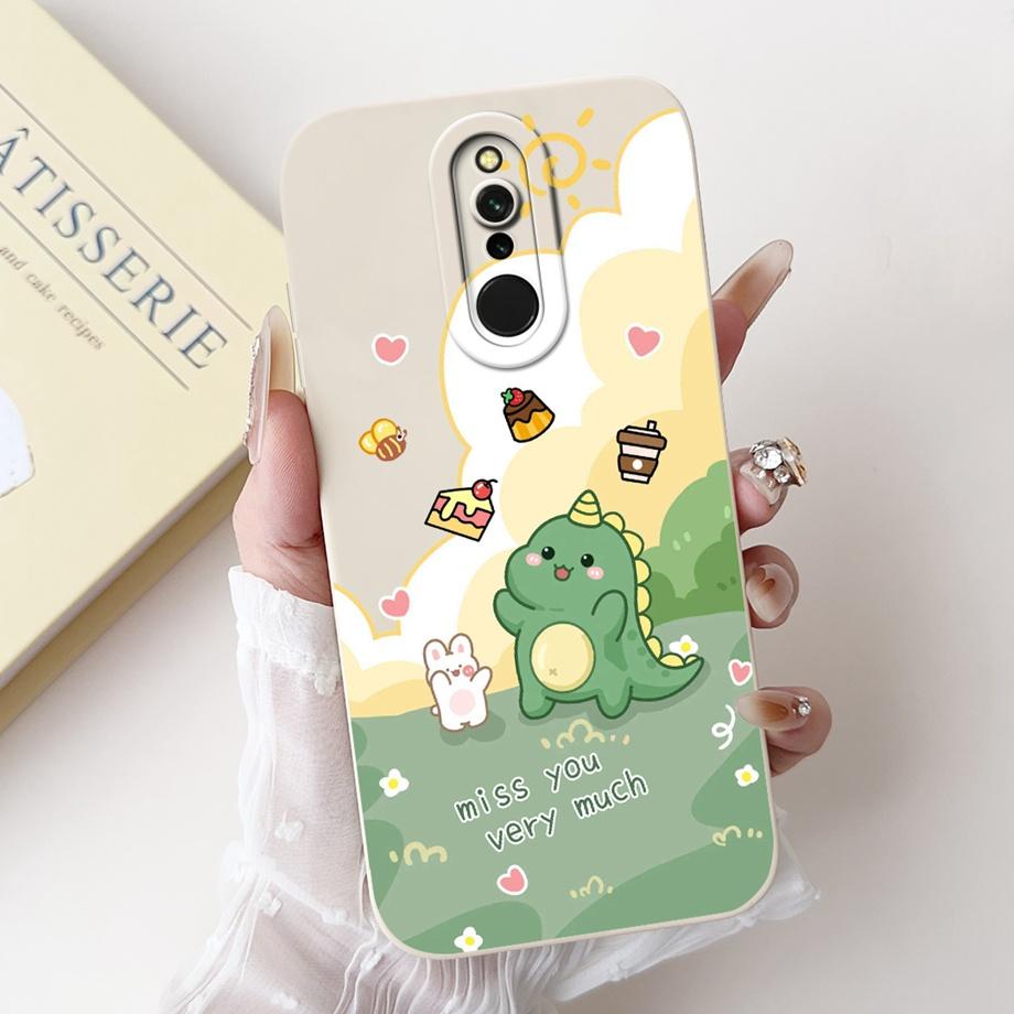 Cool Soft Silicone Case For Xiaomi Redmi 8 8a Phone Case Shockproof Back Cover For Redmi8 Redmi8a Rabbit Panda Cartoon Fundas