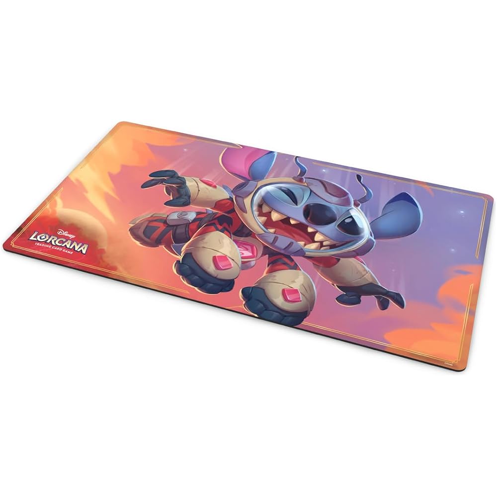 Takara Tomy Disney Lorcana TCG Official Playmat Stitch Small Rocket Design
