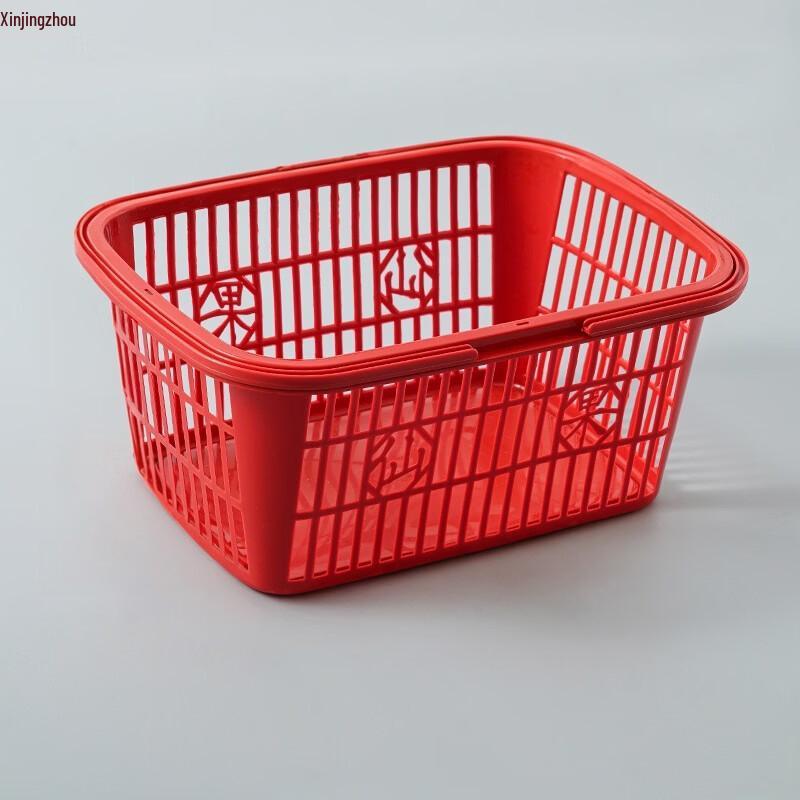 Portable Plastic Fruit Picking Baskets 2 Jin