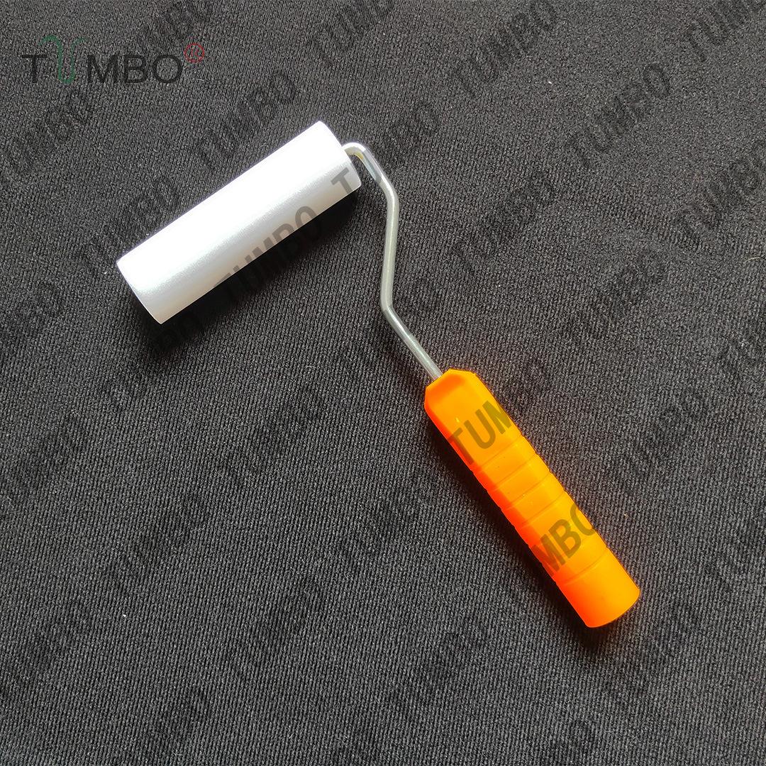 4-Inch Oil-Based Sponge Roller Brush, Solvent-Resistant Paint, Latex-Compatible, Imported Polyester 4-inch sponge head 1pc + 1 handle
