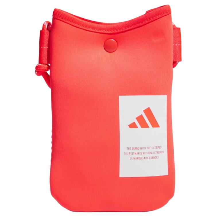

Adidas Logo Snap Closure Recycled Polyester Shoulder Crossbody Bag Women bags Bright-Red 2025Q1-KUL20 Bright Red