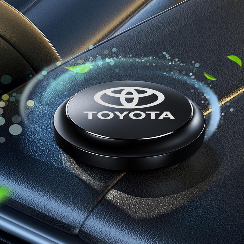 YQMN5 Car Interior Stickers Air Freshener Vent Clip Outlet Air Condition Diffuser Solid For Toyota Hilux Crown TRD chr Corolla Camry