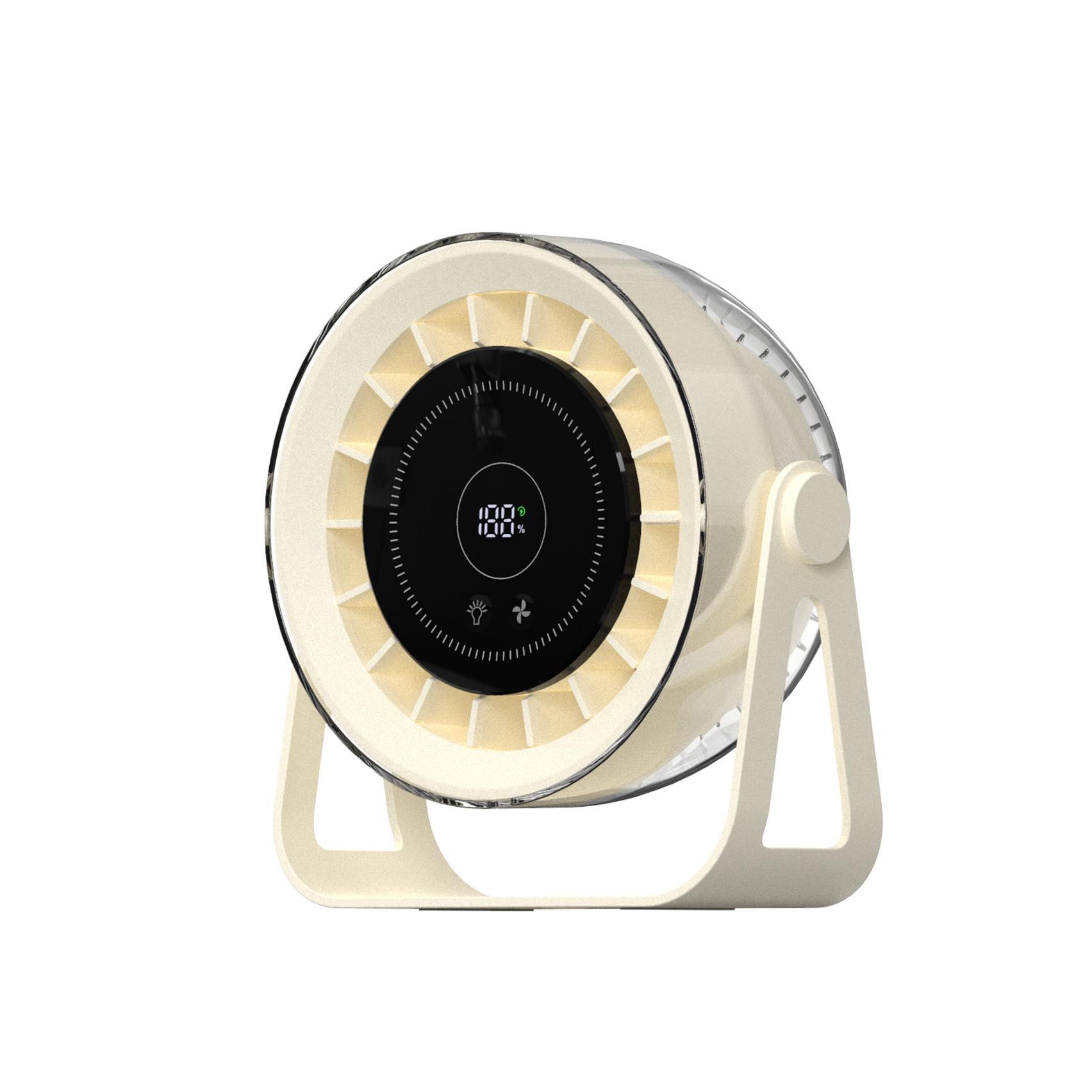 

Compact USB Turbo Fan with Digital Display - Silent, High-Speed, 100 Settings, Powerful Wind HX-F305A білий