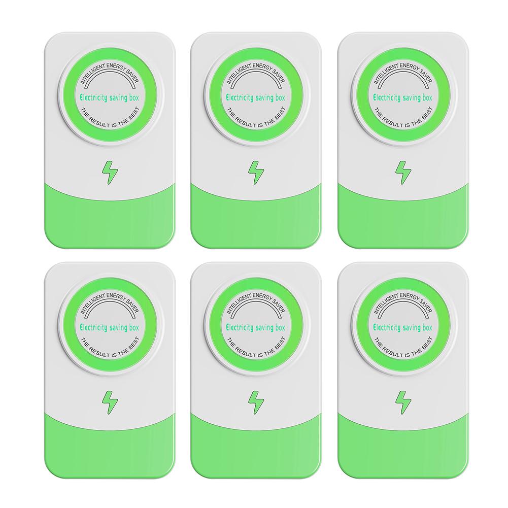 8-1pcs Power Save Electricity Energy Saver 90V-250V US/EU/UK Plug Stable Voltage Saver Smart Saving Box Safe Plug Household