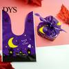 Halloween Candy Bags 48 Pcs Bags, Kids Trick or Treat Goodie Cute Rabbit Food Grade for Nougat Ear Small Plastic Gift Cookie, Snack, Treat,