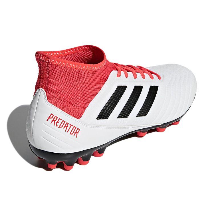 Adidas Predator 18.3 Lightweight Round Toe AG Artificial Grass Fabric Durable Soccer Shoes Men Soccer Shoes White CP9307