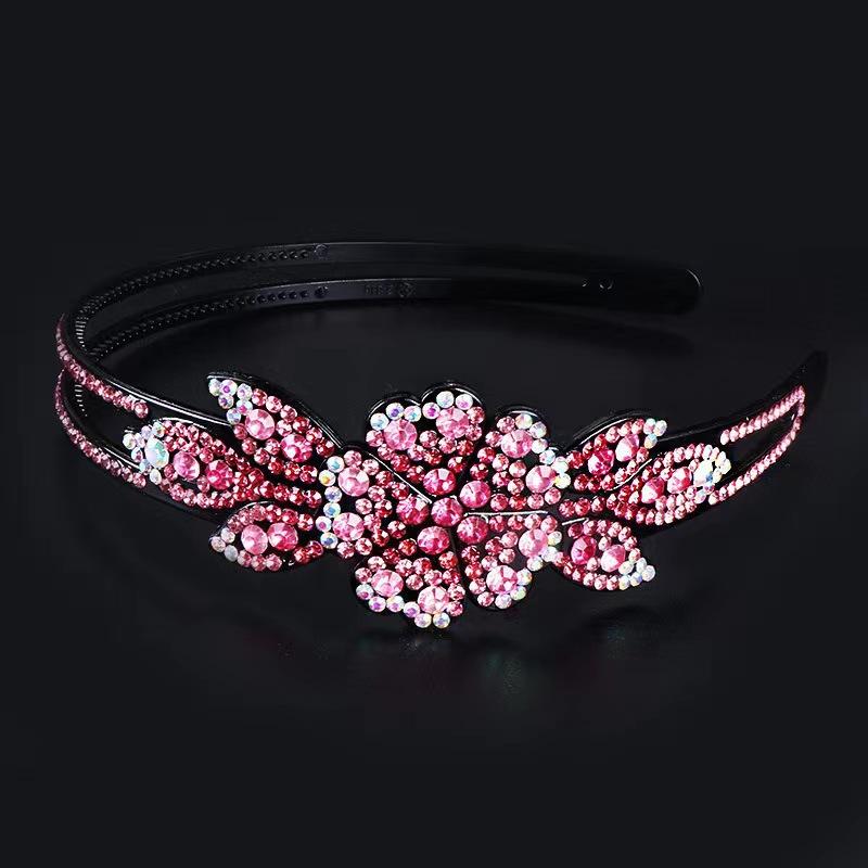 Hair Band Hair Clip Hair Holder Wide-edge Strap with Anti-slip Teeth Simple and Versatile Hair Clip for Ladies with Bangs