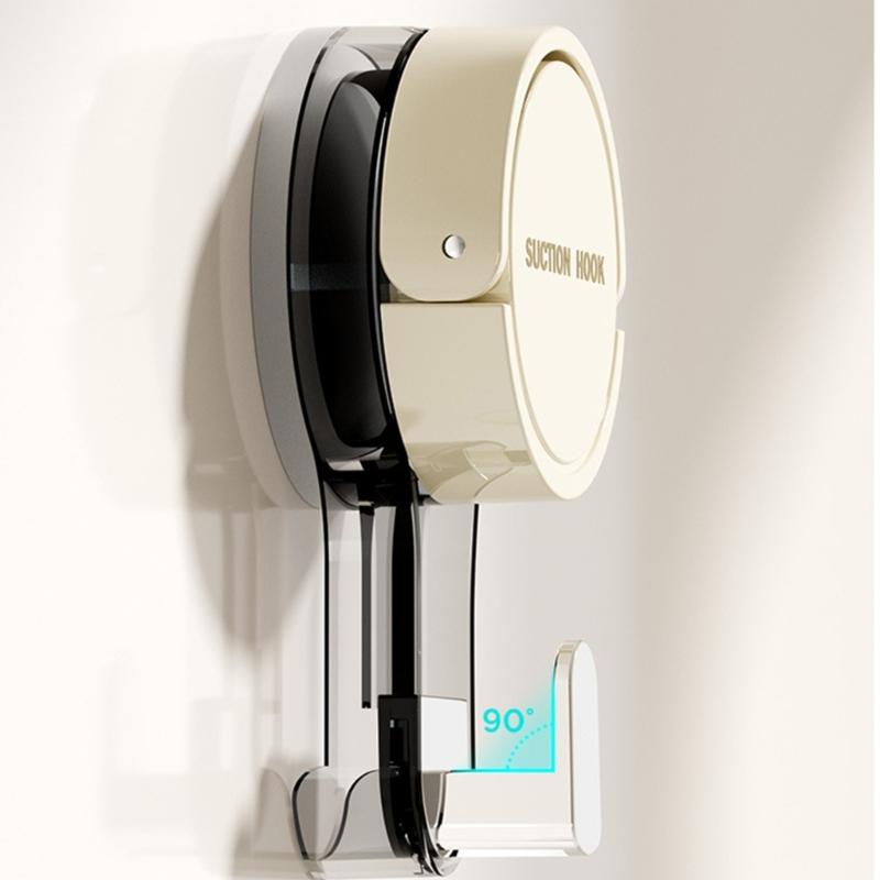 Removable Suction Cup Hook for Bathroom and Kitchen Strong Adhesive Towel Rack Waterproof Robe Coat Clothes Hanger