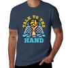 Talk To The Hand Funny Water Polo Goalie Tshirt Casual Loose Daily Wear Tshirt