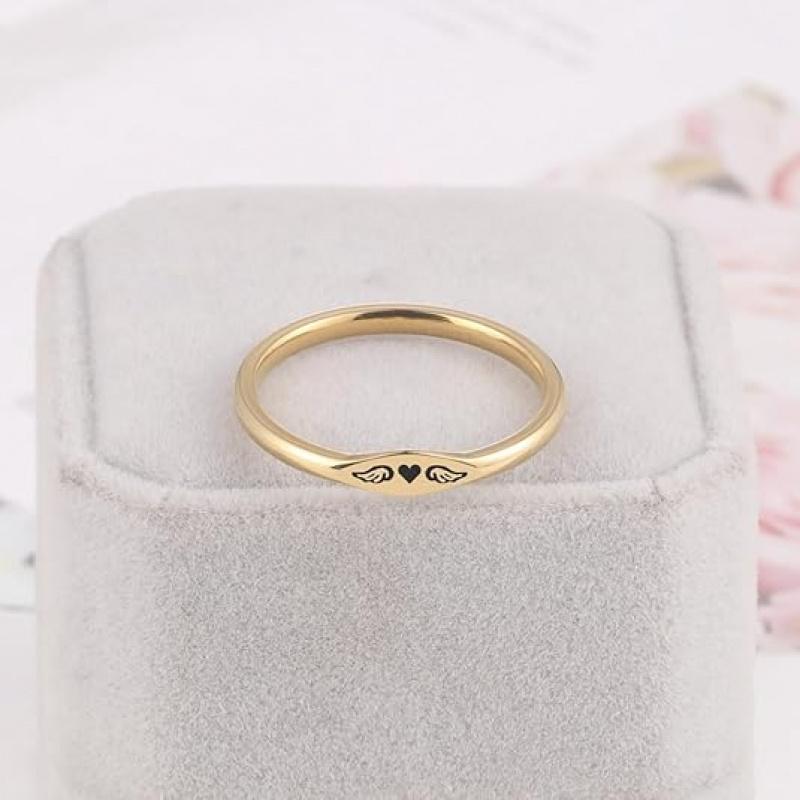 A Little Heart with Wings, A Ring, Misses You. I Will Always Hold You In My Heart, Ring