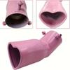 2.5-inch air inlet for car exhaust pipe, modified tailpipe for General Motors exhaust pipe, stainless steel muffler tip for tail