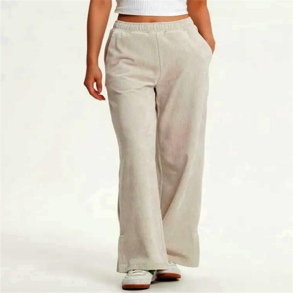New Balance Velour Rib Wide Pants Aa Nbmle4w922