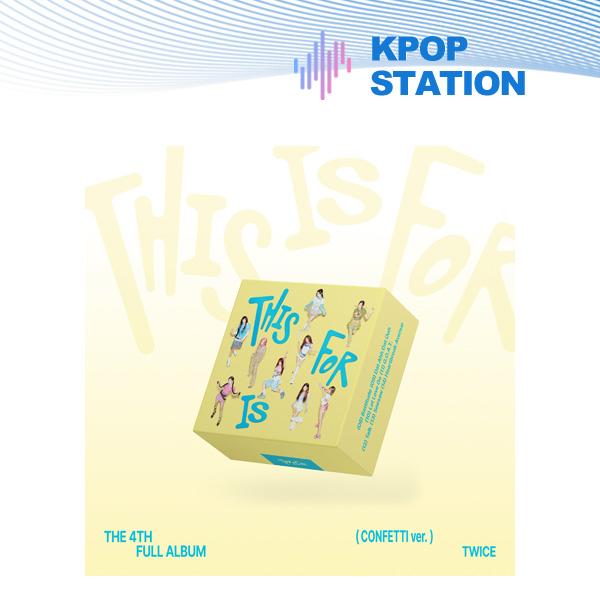 

(+магазин подарков) TWICE - 4-й альбом [THIS IS FOR] (КОНФЕТТИ вер.)