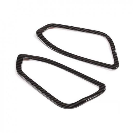 Carbon Interior Handle Frame Bowl Trim For BMW 1 2 Series F20 F21 F22 F23 ABS