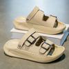 Men's Summer Breathable Sandals Stylish Outdoor Slip Non-slip Beach Shoes - Solid Color Pattern EVA Indoor/Outdoor Sandals