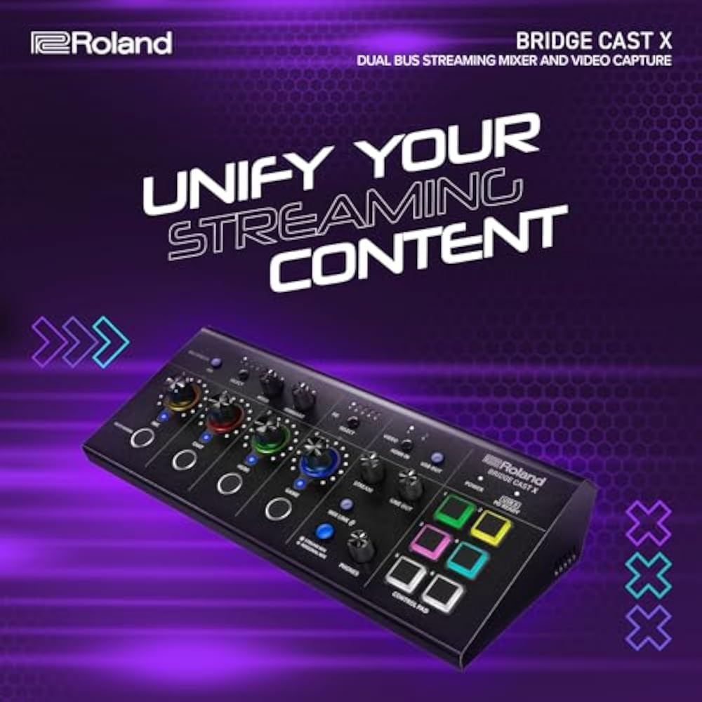Roland Roland BRIDGE CAST x/HDMI video capture/gaming DAC amplifier/audio interface/distribution/...