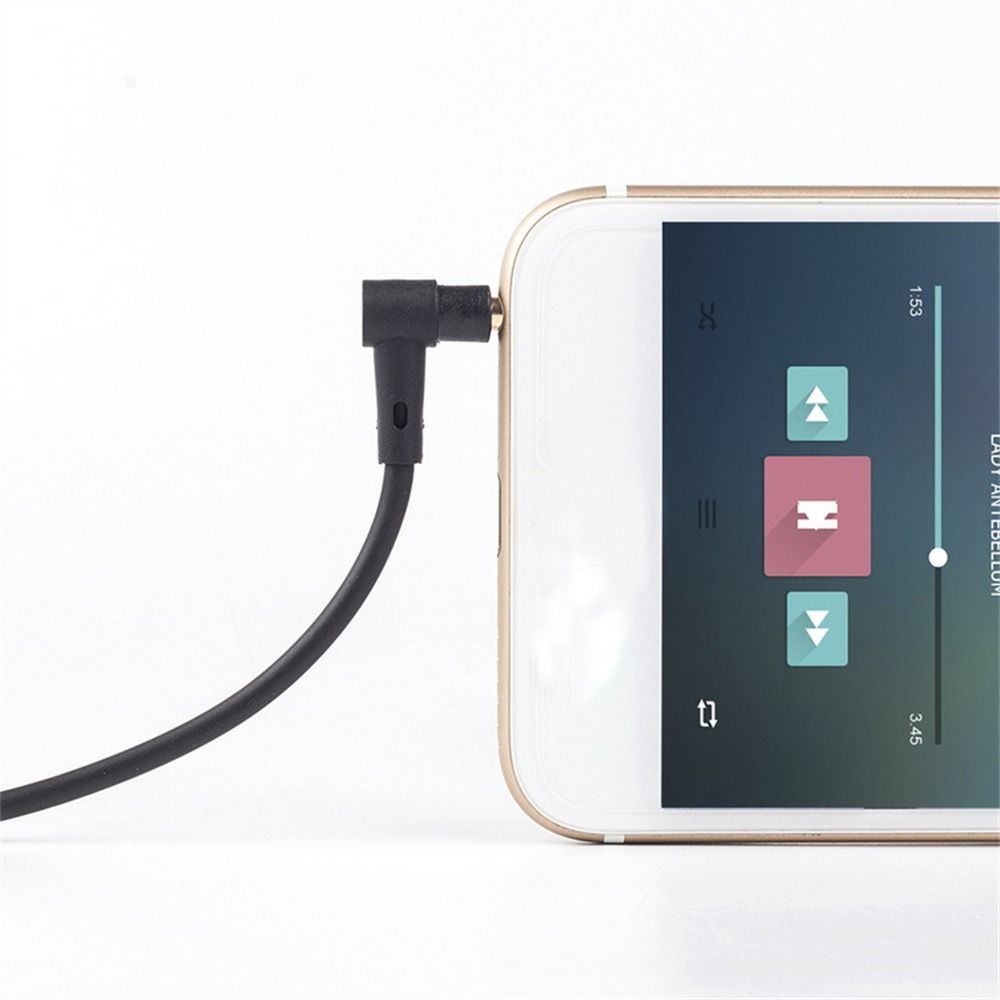 2.5mm 3.5mm Jack With Mic Volume Control Male to Male Cable Headphone Cord 2.5mm to 3.5mm Cable