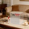 10K/20K Smash Box Money Saving Challenge,Clear Acrylic Piggy Banks Break To Open Cash Vaults,Cash and Coin Collection Box