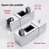 Adjustable Square Shower Head Bracket Holder - Bathroom Mount and Seat Accessories
