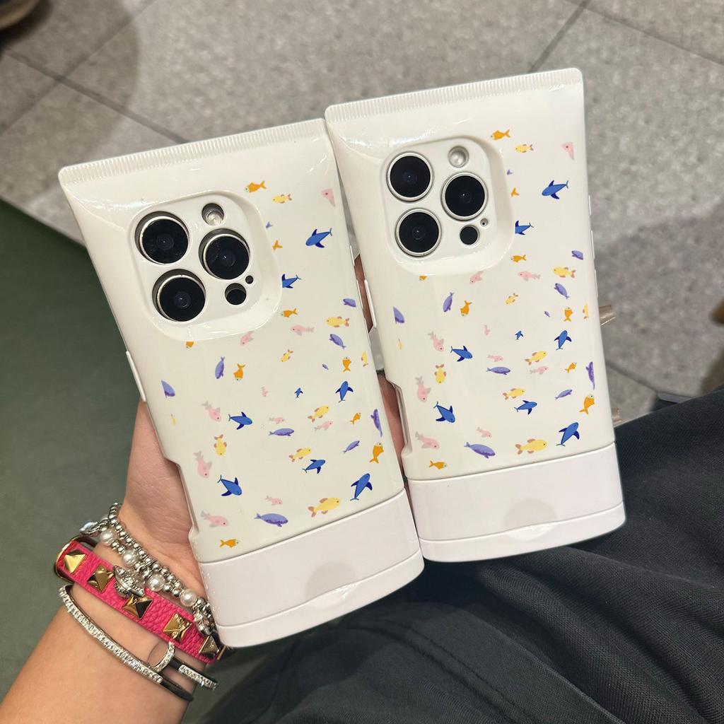 Trendy Facial Cleanser Mobile Phone Case for Iphone17 Cooling Ins Wind for Apple 14promax Anti-fall Mobile Phone Case