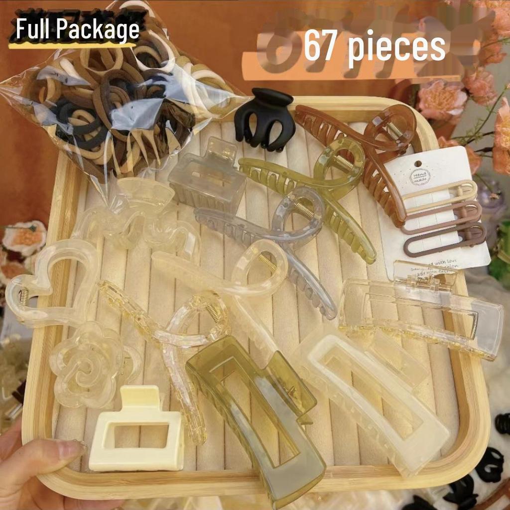 Αξεσουάρ Μαλλιών Υψηλής Ποιότητας Άνοιξης & Καλοκαιριού: Σετ Κλιπ Μεγάλου Μεγέθους για Ενήλικες & Κλιπ Αγάπης