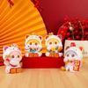 Cute Fortune Cat Figurine Resin Crafts Mini Cat Sculpture  Party Supplies