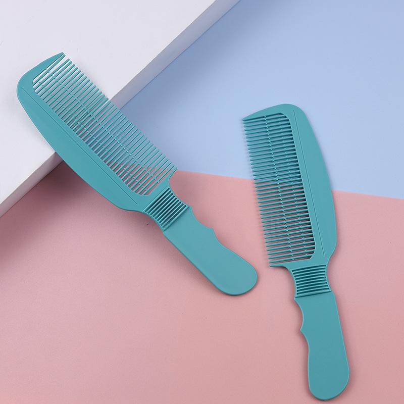 1pcs Shop Professional Hair Clipper Comb Plastic Handle Colorful Hairdressing Tools for Cutting Trimming and Styling