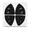 Voor Mercedes Benz GLK350 C-Klasse CLS C218 SLK W172 W204 W212 W218 W207 W220 Zwarte Auto Knop Reparatie Sticker Decals Stickers