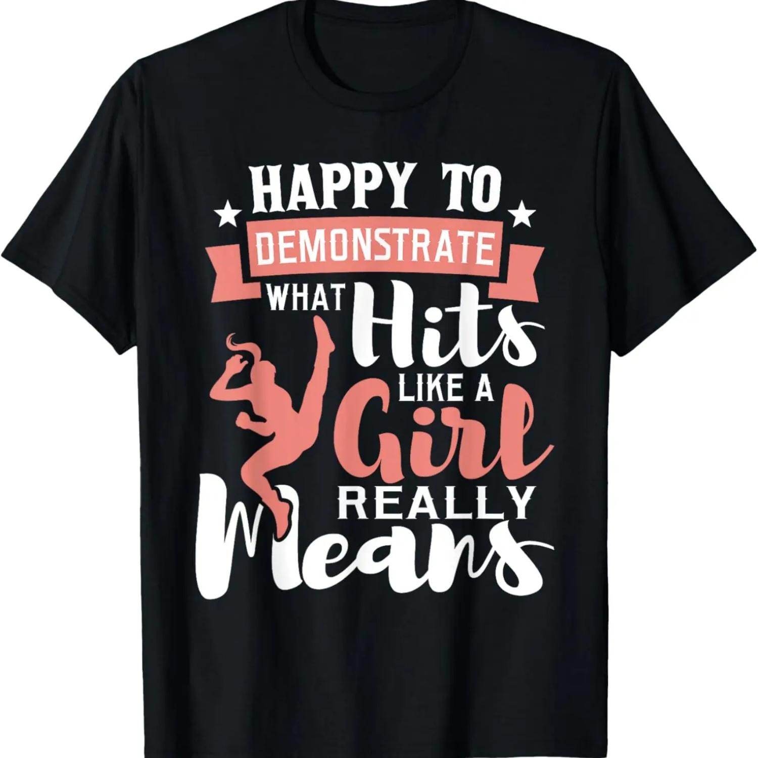 

Happy To Demonstrate - Karate Taekwondo Mixed Martial Arts T-Shirt XXXXXL чорний