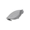 Over-the-Pot Colander Strainer with Splatter Guard for Draining Pasta Vegetables and
