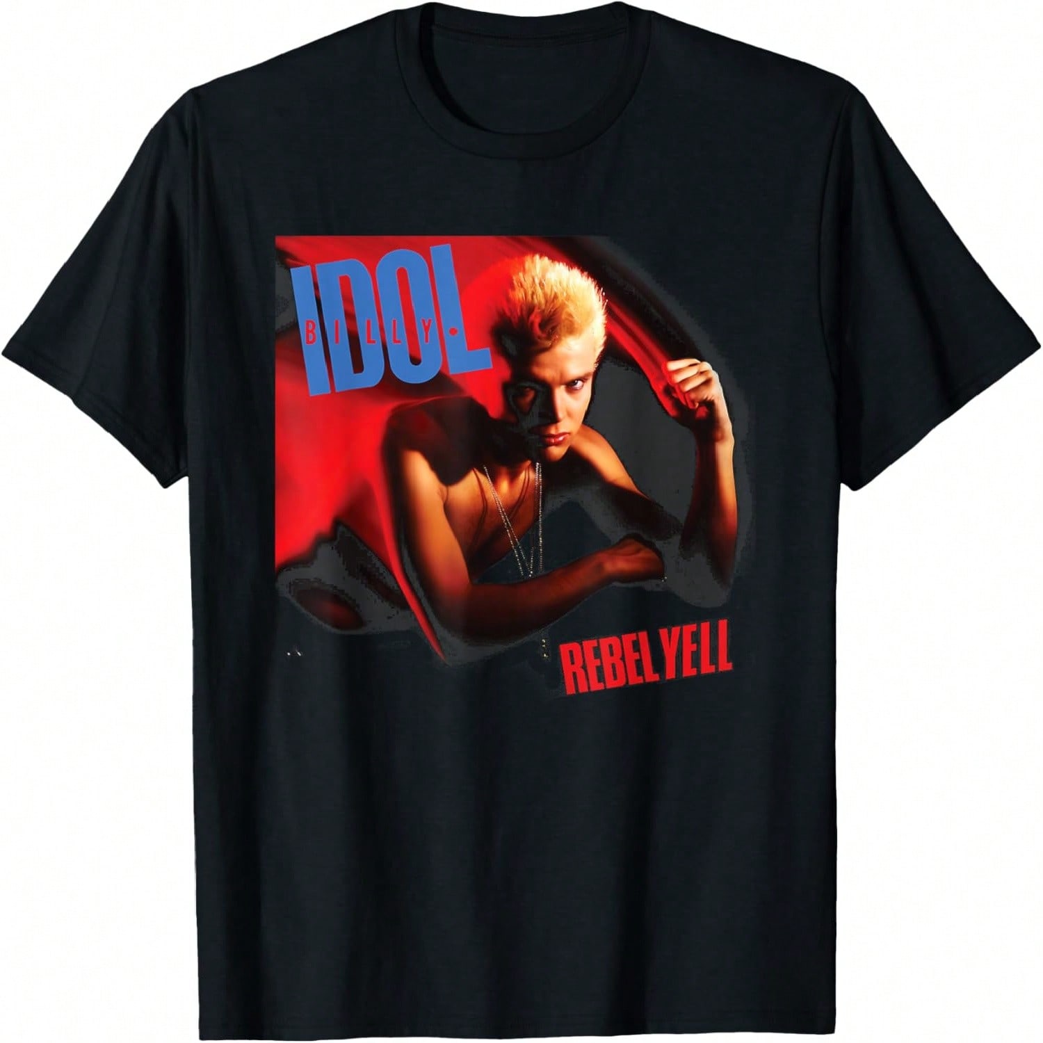 Billy Idol - Rebel Yell Album Cover T-Shirt S разноцветный