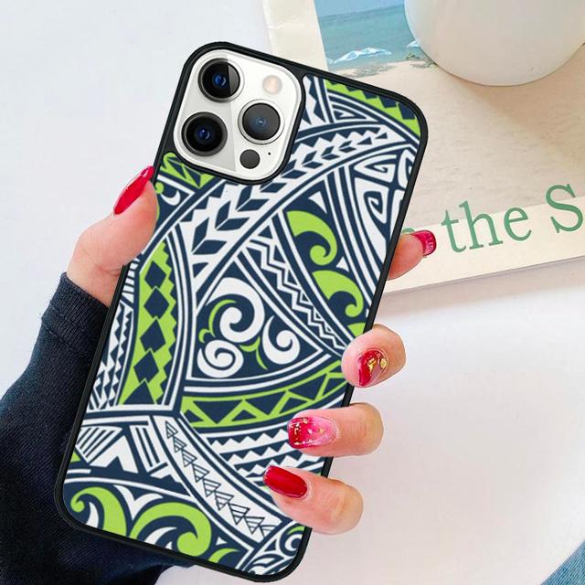 Maori Samoan Coque Phone Case for iPhone 17 Air 16 Coque 15 14 12 13 PLUS 11 PRO MAX Cover Fundas Shell