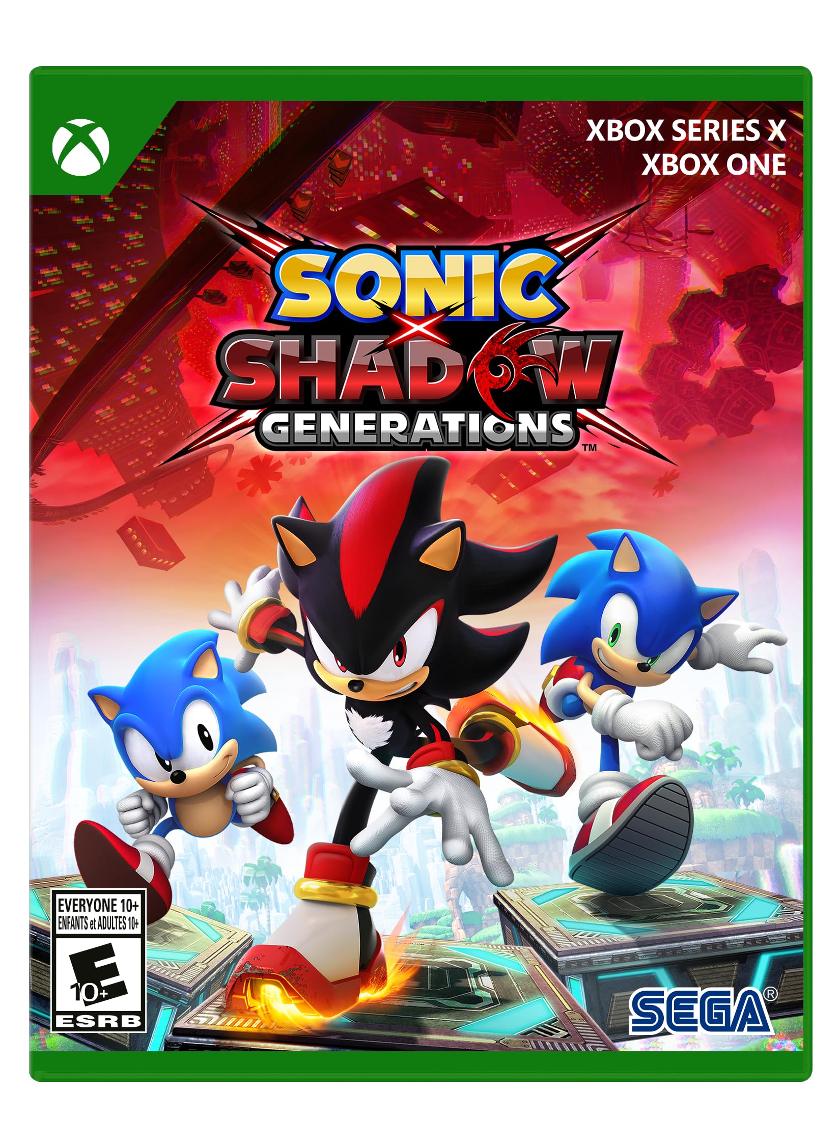 

Sonic X Shadow Generations North Xbox Series X (Import America) - зелёный