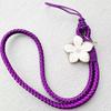Mobile Phone Chain Lanyard Short Mobile Phone Lanyard Wrist Hand-woven Flower Key Pendant