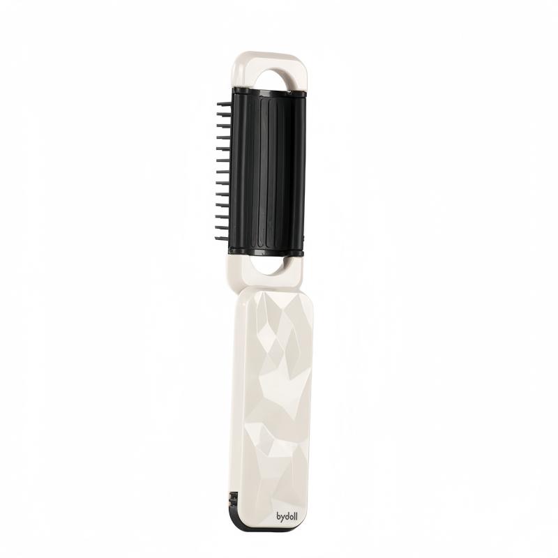 High Cranial Hair Fluffy Air Cushion Comb, Foldable with Small Mirror, Portable for Travel and Daily Commuting