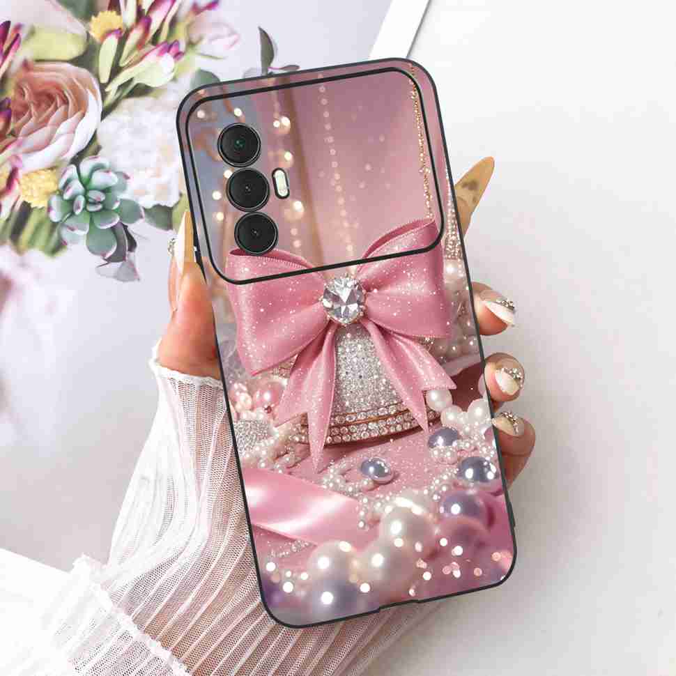 For Tecno Spark 8 Pro KG8 Casing Lovely Cartoon Protection Phone Case For Tecno Spark 8 Spark8 KG6 Soft TPU Silicon Cover