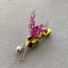 5pcs Cute Simulation Insect Cat Teaser Stick for Change Heads Cat Toys Feather Pet Toy Supplies
