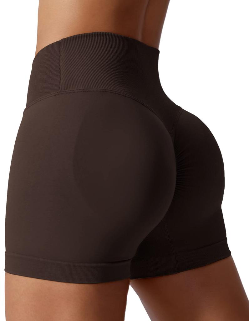 Maeau Yoga Short Stretch Shorts for and Size M Women's Butt-Lifting Tights, Leggings, Sweat-Wicking, Quick-Drying, Breathable, High-Waisted, Sports,