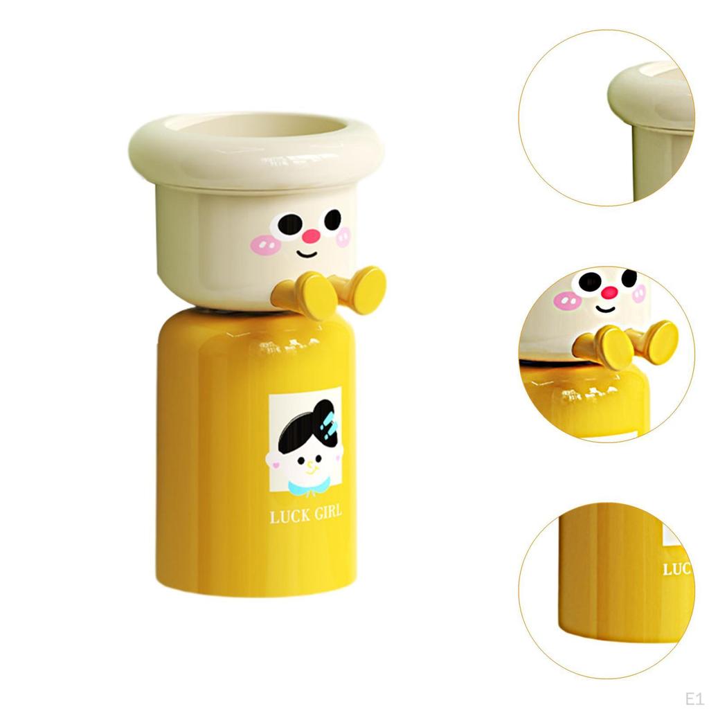 Cup Holder And Toothbrush Organizer with Mouthwash Rack for Bathroom Setup