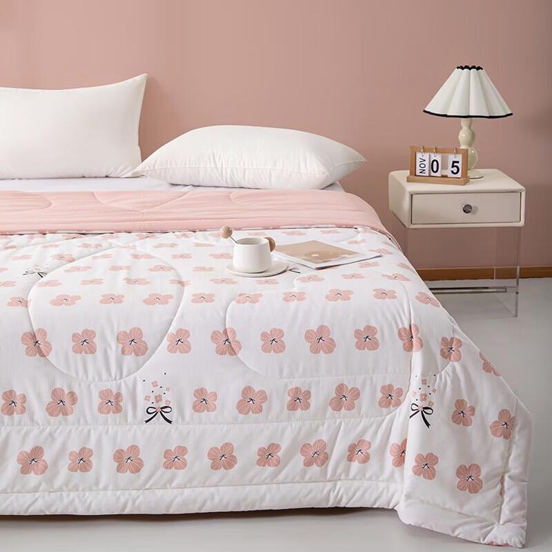 PAUI DAVID Floral Jacquard Summer Quilt