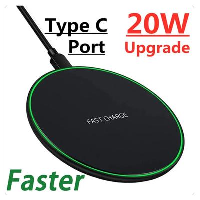 20W kabelloses Ladegerät, Pad-Ständer für iPhone 16 15 14 13 12 11 Pro X 8 Samsung Xiaomi Telefonladegeräte, Induktions-Schnellladestation