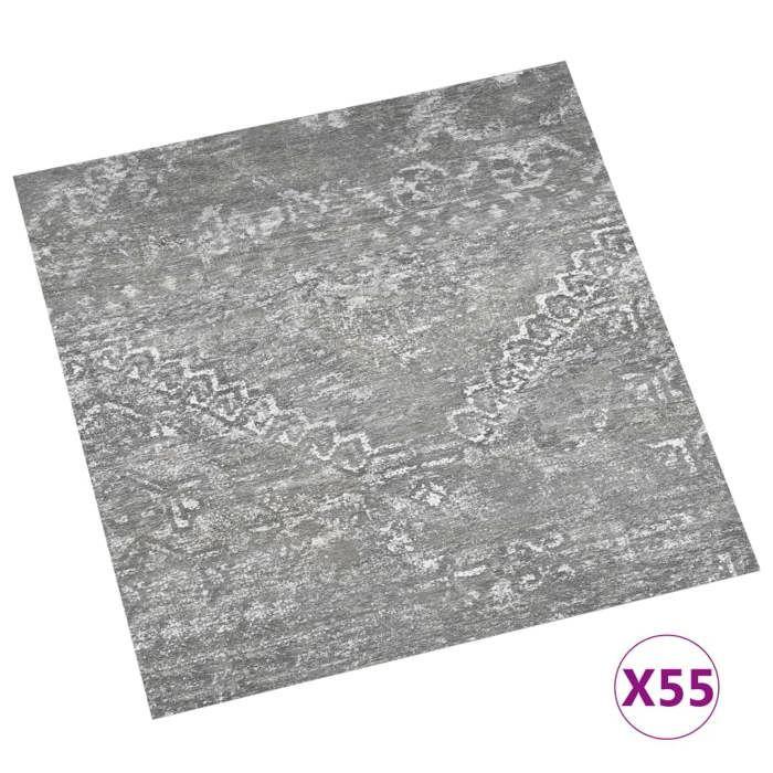 VidaXL 55x Self-Adhesive Floor Planks Flooring Floor Tile Living Room Sitting Room Bedroom House 324677