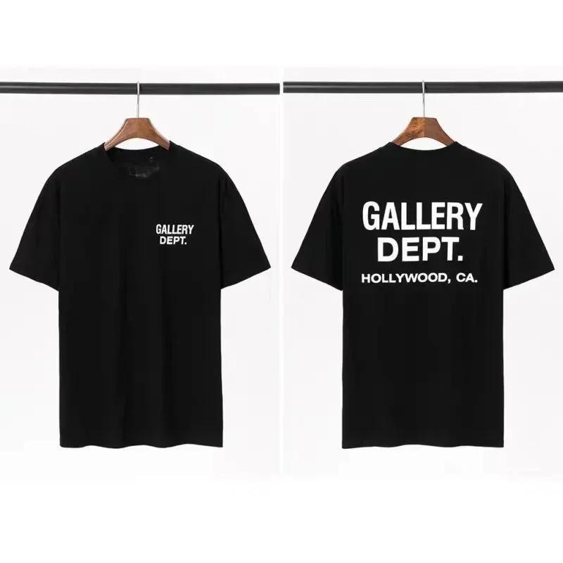 Classic Logo Letter Print Basic T-shirt Men and Women Couple Loose High Street Short Sleeve