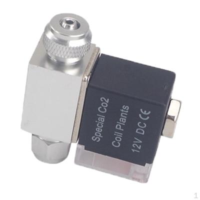 CO2 Aquarium Electric Solenoid Valve Magnetic Valve US Plug