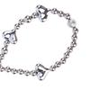 1Pc Silver Color Heart Phone Charms Plastic Love Beaded Rope For Phone Women Men Short Cell Phone Lanyard Keychains