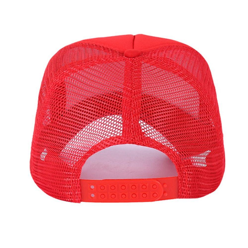 Breathable Baseball Cap Spong Mesh Peaked Cap Fashion Sunscreen Hat  Summer