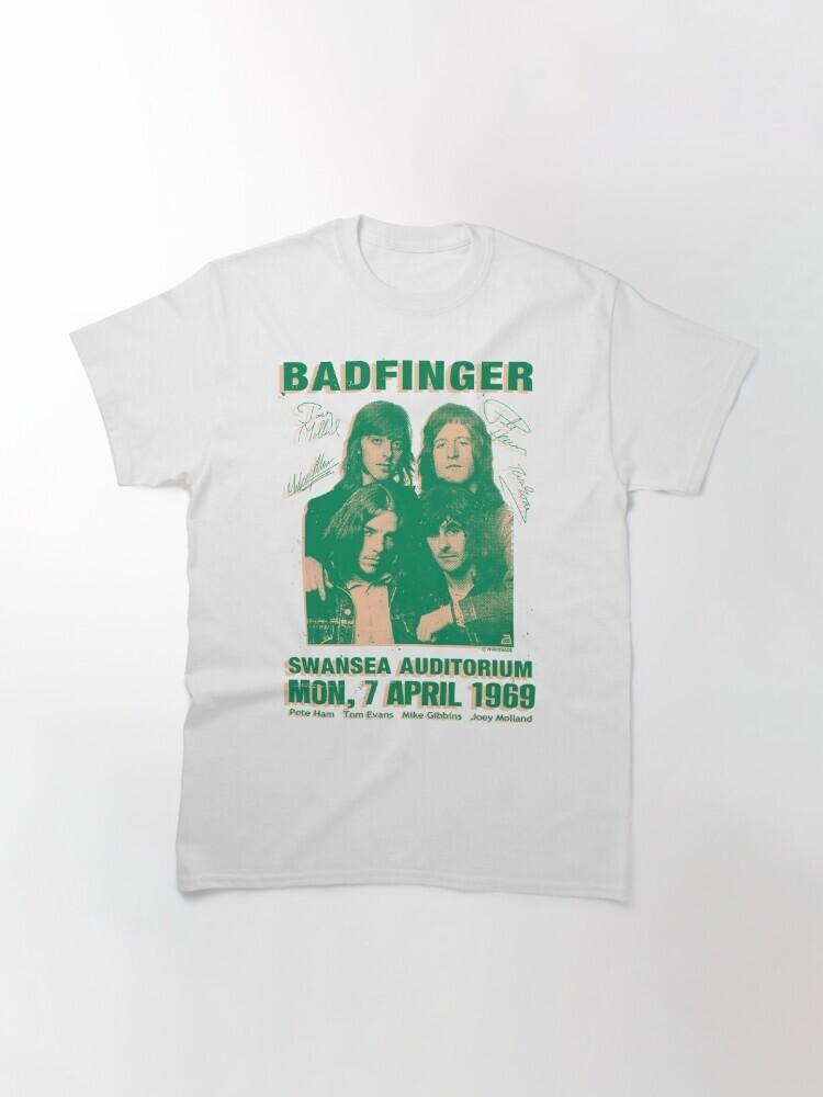 BadfingerLive in Swansea 1969 Shirt Retro White Unisex S-2345XL Unisex T-Shirt M