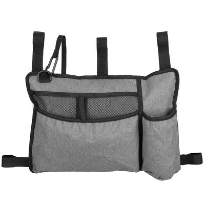 Walker Bag Water Resistant Wheelchair Storage Side Bag Walker Organizer Pocket PackGray