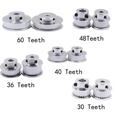 GT2 Timing Belt Pulley Aluminum 60 Teeth for RepRap 3D printer RS 8mm Bore