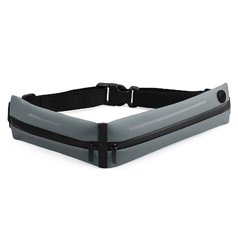 Invisible Elastic Running Waist Bag Foldable Large Capacity Belt for Outdoor Training